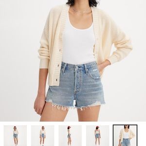 Levi’s 501 Vintage High Rise Shorts